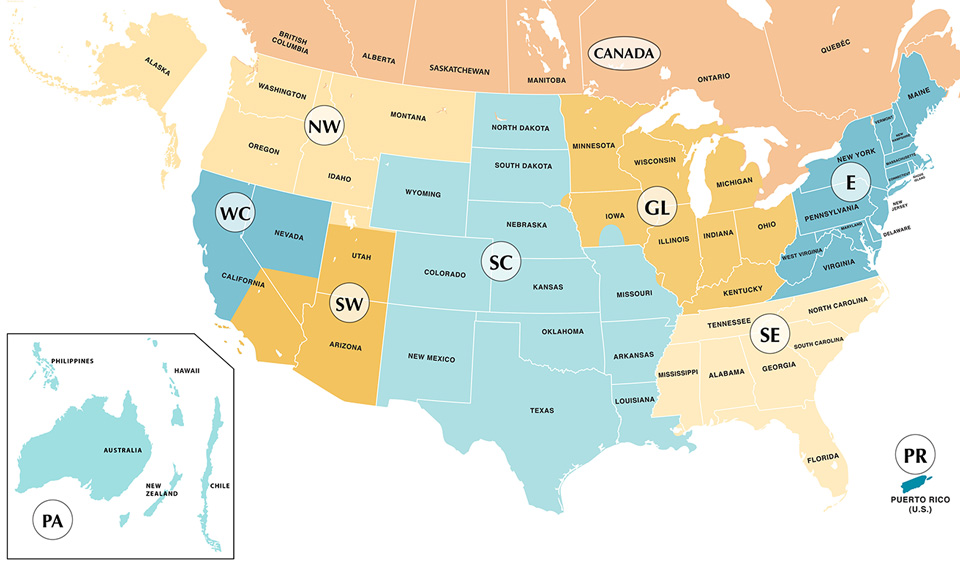 Regional Map